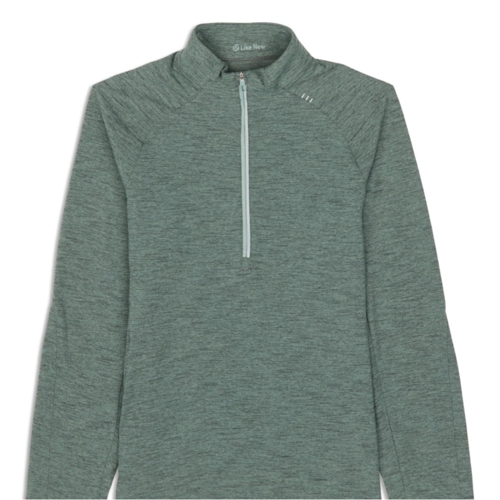 Lululemon men’s XL 1/2 Zip surge light green